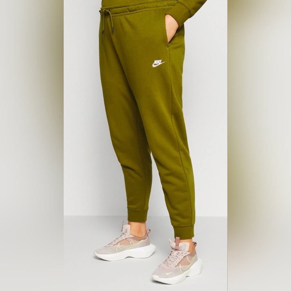 Nike Olive Green Joggers, Size Small